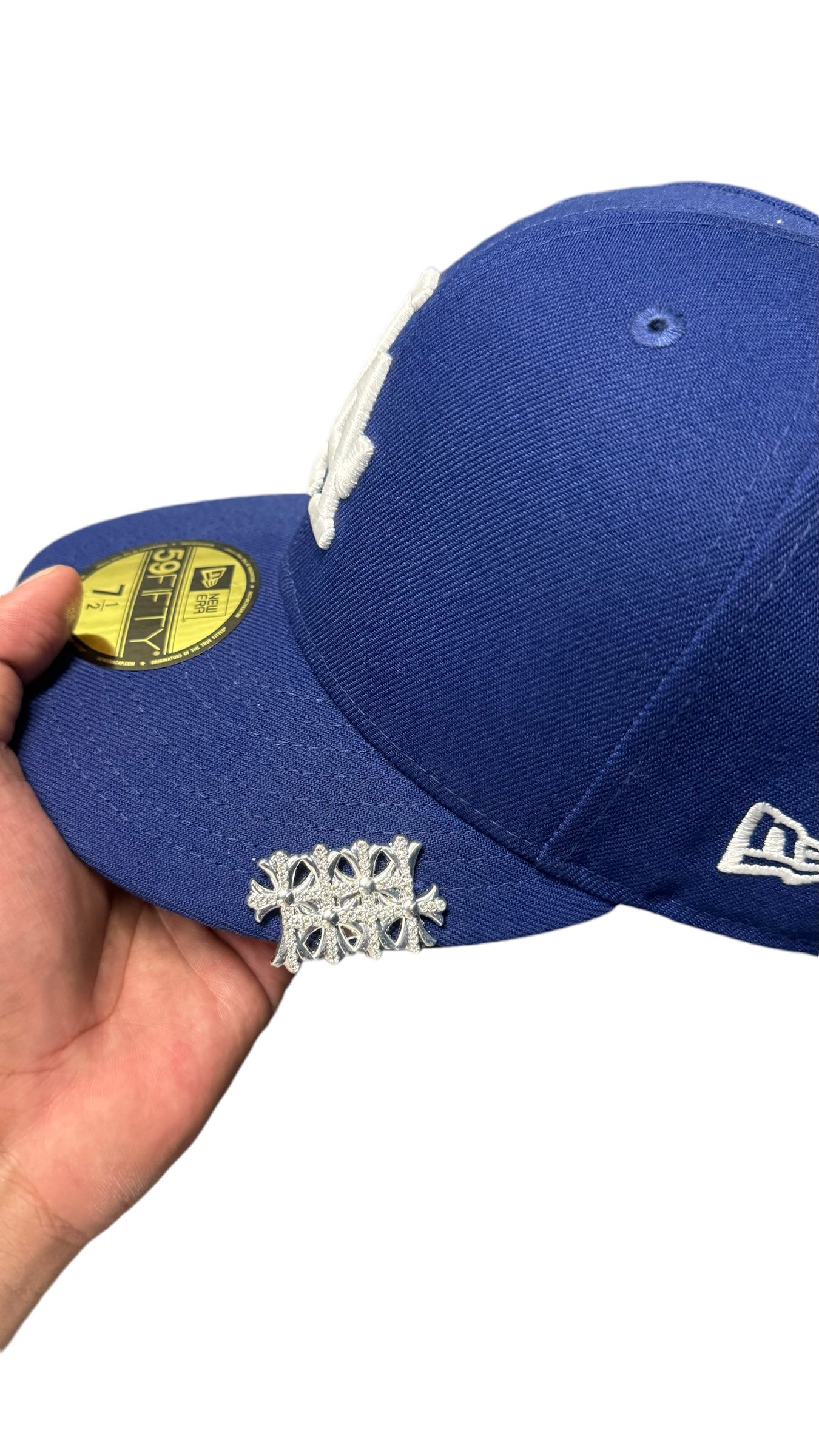 Rhinestone chrome clip